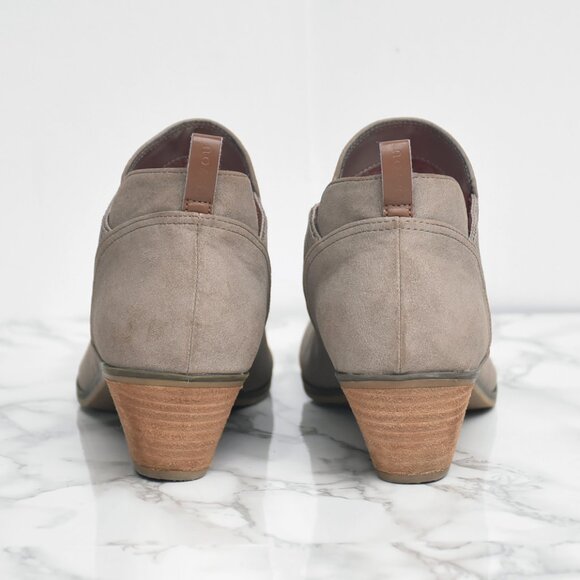 Dr. Scholl's Neptune Ankle Bootie Taupe Gray Size 8.5 - Picture 4 of 7